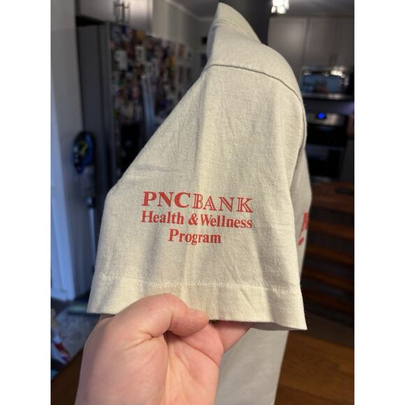 Vintage 1993 Valentines DayPNC Bank Heath Fair T Shirt Sz Lg Screen Stars Best - Picture 2 of 6